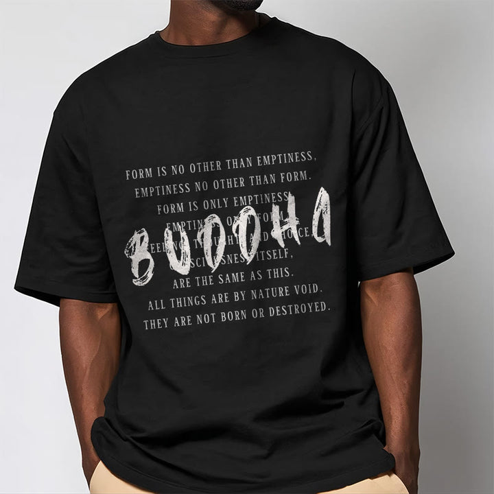 Buddha Stones Form Is No Other Than Emptiness Tee T-shirt - image 1