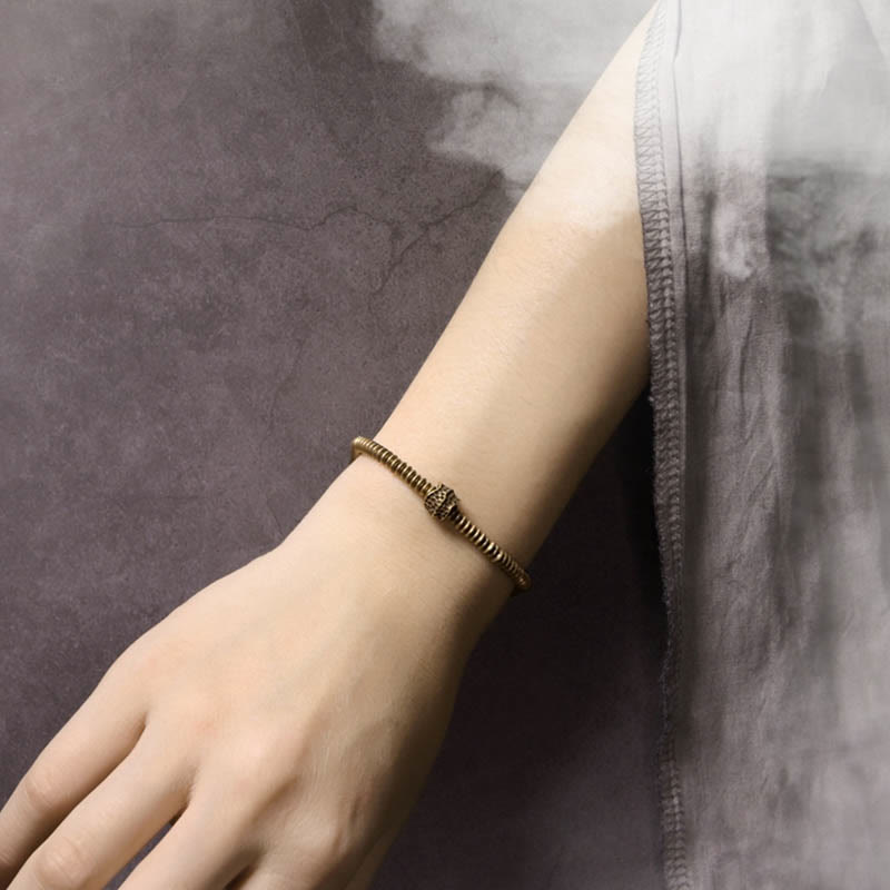 Buddha Stones Balance Copper Luck Brass Bracelet - image 3