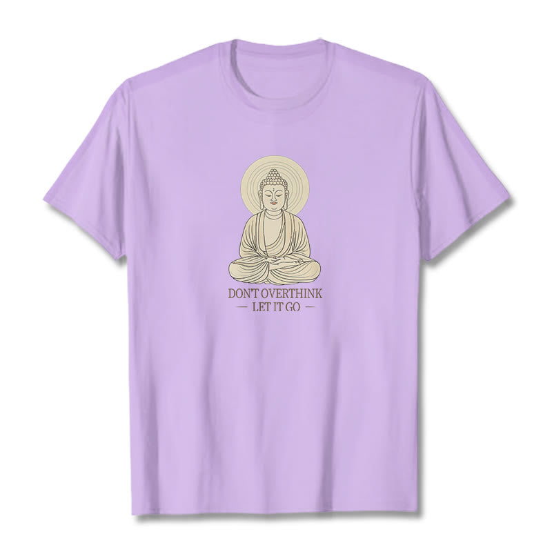 Buddha Stones Don't Overthink Tee T-shirt - Plum - 2XL - image 16