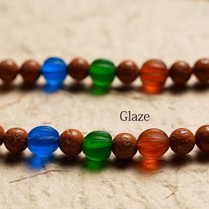 Buddha Stones Tibet Bodhi Seed 108 Mala Beads Wisdom Peace Bracelet Necklace - image 17
