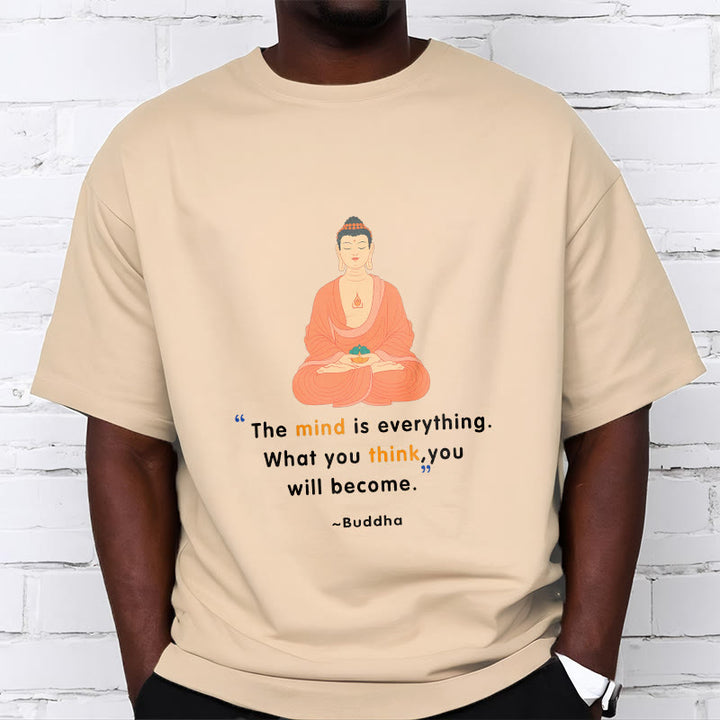 Buddha Stones The Mind Is Everything Meditation Buddha Tee T-shirt - image 17
