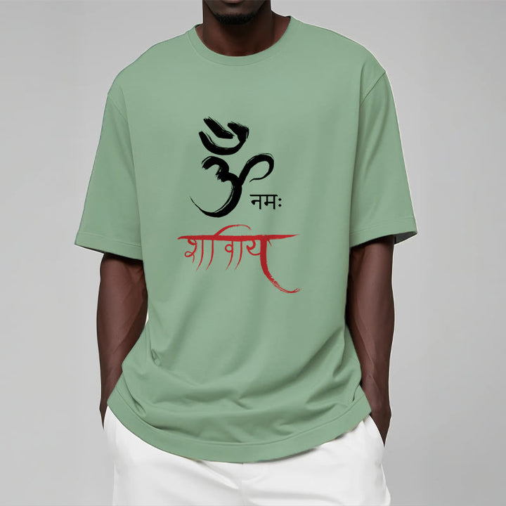 Buddha Stones OM NAMAH SHIVAYA Mantra Sanskrit Tee T-shirt - image 18