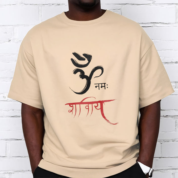 Buddha Stones OM NAMAH SHIVAYA Mantra Sanskrit Tee T-shirt - image 10