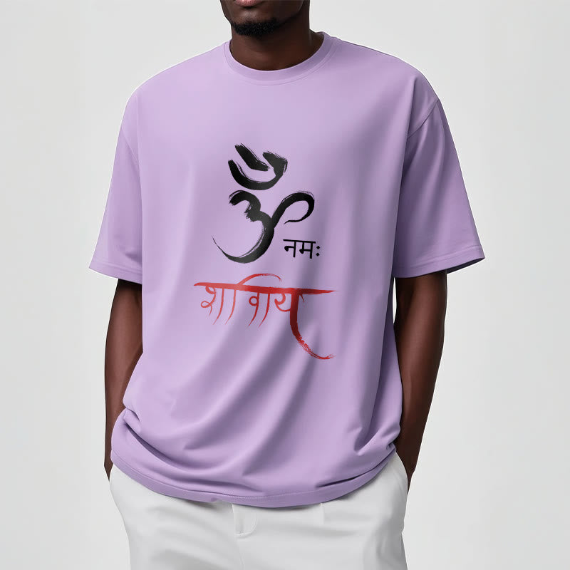 Buddha Stones OM NAMAH SHIVAYA Mantra Sanskrit Tee T-shirt - image 16