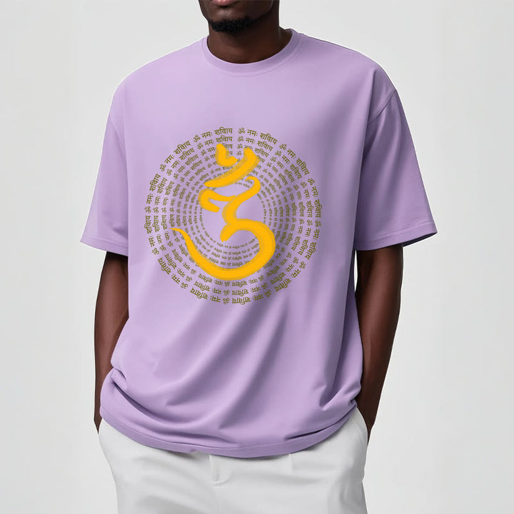 Buddha Stones 108 OM NAMAH SHIVAYA Mantra Sanskrit Tee T-shirt - image 15