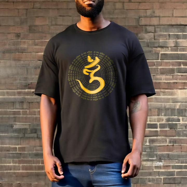 Buddha Stones 108 OM NAMAH SHIVAYA Mantra Sanskrit Tee T-shirt - image 5
