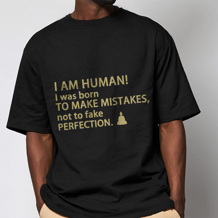 Buddha Stones I Am Human Tee T-shirt - image 1