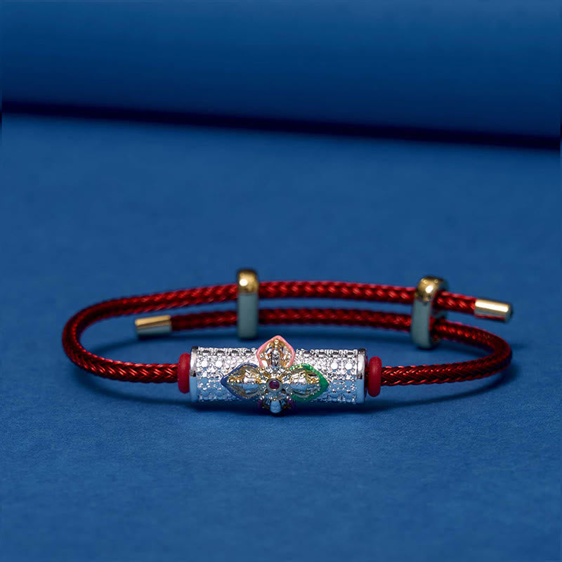Buddha Stones Copper Luck Red String Bracelet - image 6