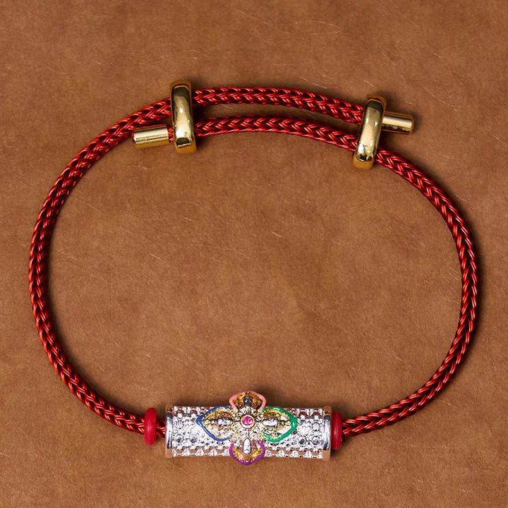 Buddha Stones Copper Luck Red String Bracelet - image 2