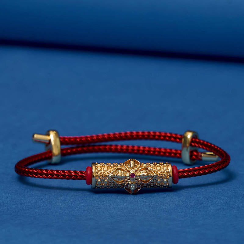 Buddha Stones Copper Luck Red String Bracelet - image 15