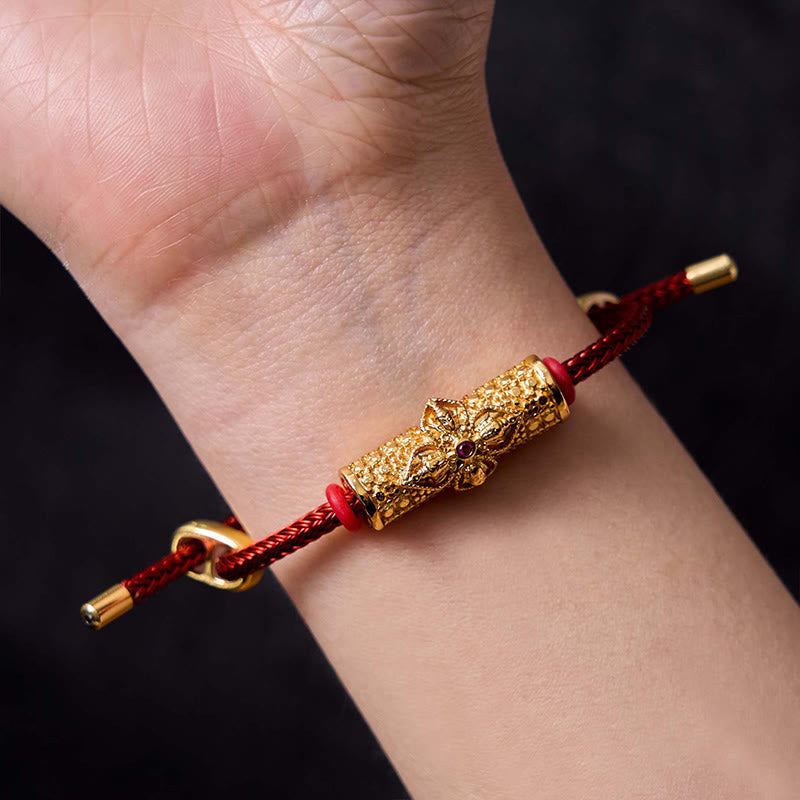 Buddha Stones Copper Luck Red String Bracelet - image 14