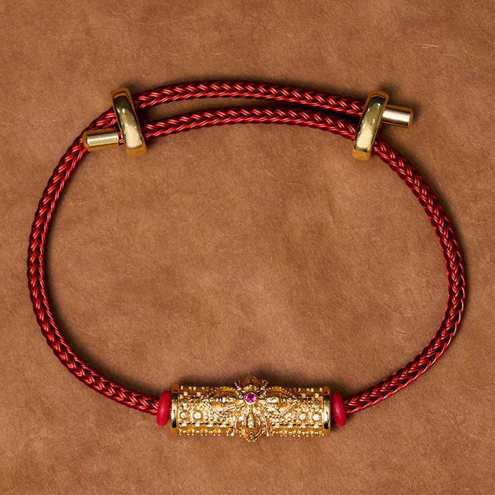 Buddha Stones Copper Luck Red String Bracelet - image 12