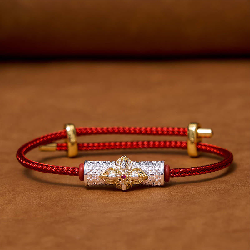 Buddha Stones Copper Luck Red String Bracelet - image 21