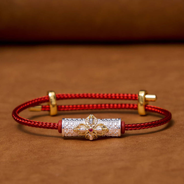 Buddha Stones Copper Luck Red String Bracelet - image 21