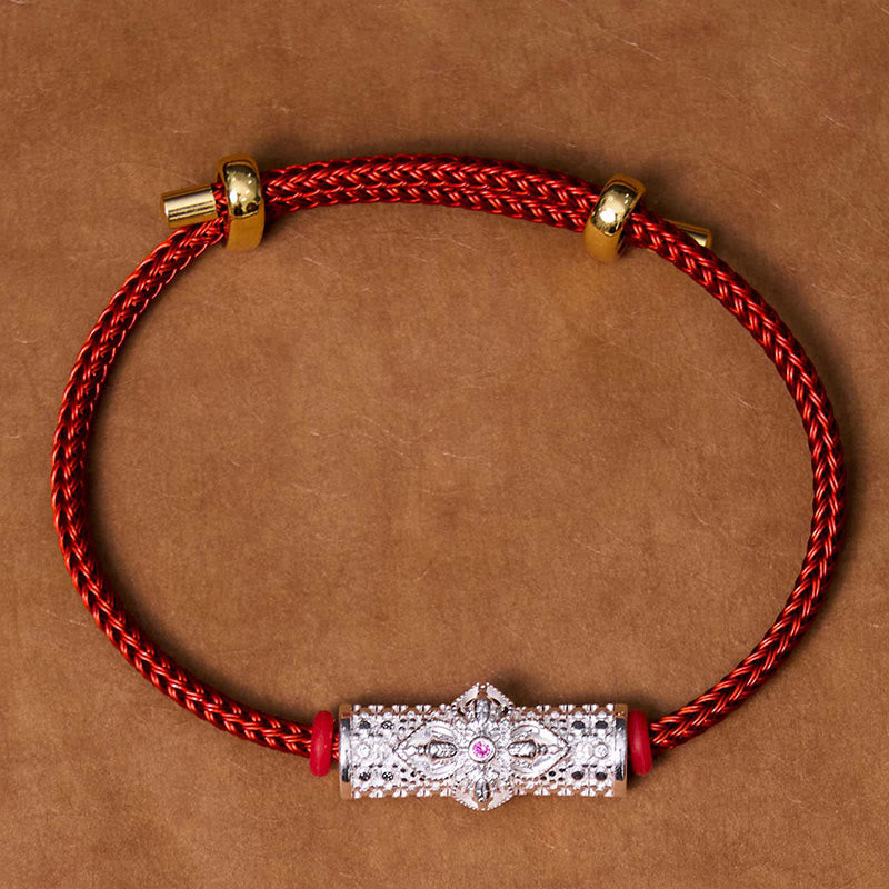 Buddha Stones Copper Luck Red String Bracelet - image 25