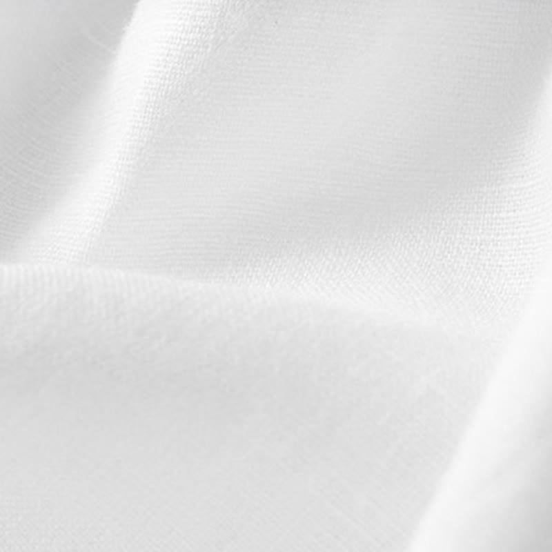 Buddha Stones Solid Color Long Sleeve Button Shirt Linen Men Clothing - image 5