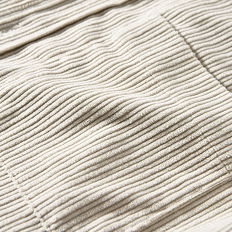 Buddha Stones Men's Long Sleeve Fleece Lined With Pocket Corduroy Comfortable Shirt - image 8