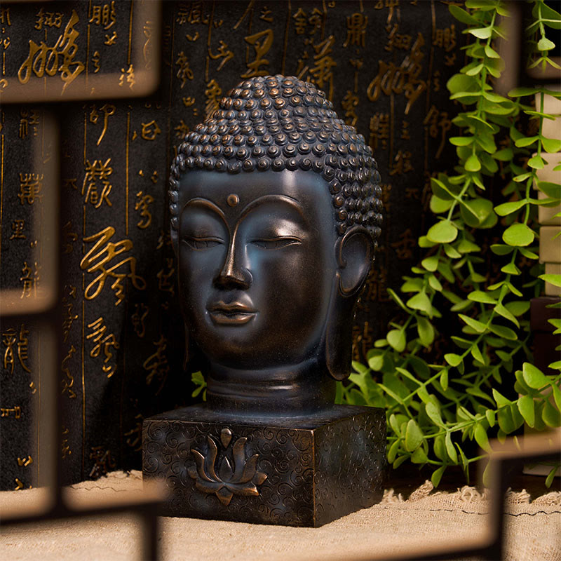 Buddha Stones Tibetan Buddha Blessing Meditation Decoration - image 1