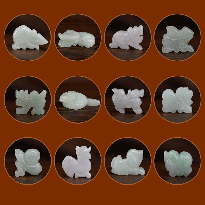 Buddha Stones Chinese Zodiac Peach Wood Blessing Red String Belly Chain - image 2