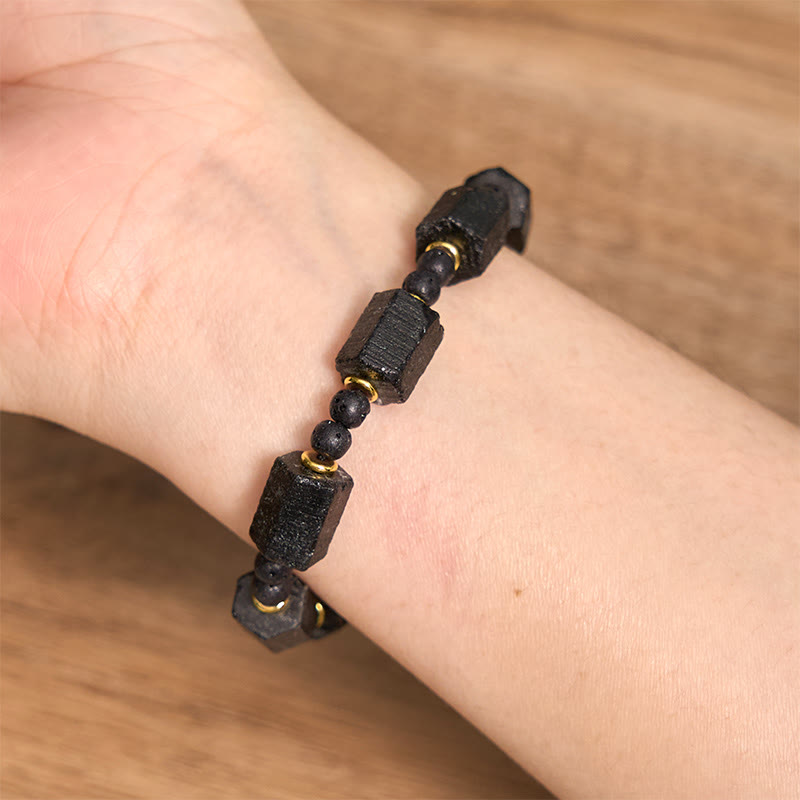 Buddha Stones Black Tourmaline Love Bracelet - image 3