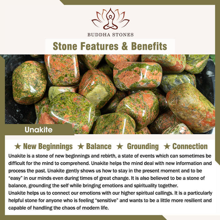 Buddha Stones Various Crystal Green Aventurine Love Heart Balance Bracelet - image 30