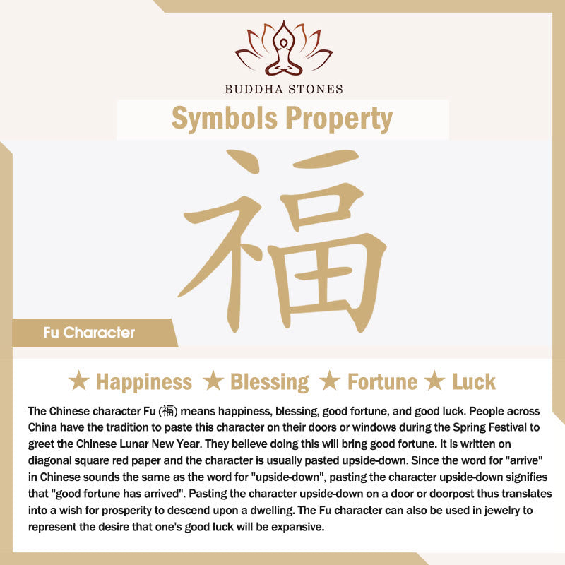 Buddha Stones Handmade Braided Red String 925 Sterling Silver Fu Character Luck Bracelet - image 6