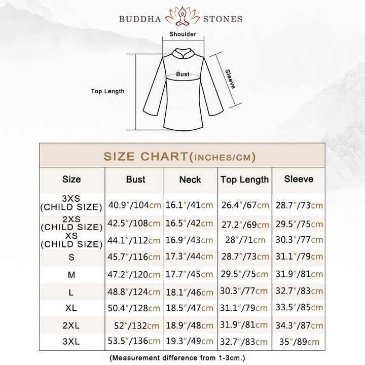 Buddha Stones Simple Pattern Meditation Prayer Spiritual Zen Tai Chi Qigong Practice Unisex Clothing Set - image 7