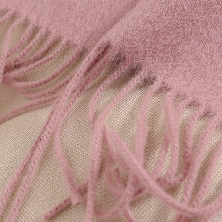 Buddha Stones Wool Shawl Big Flower Sequins Embroidery Tassel Winter Cozy Travel Scarf Wrap - image 11