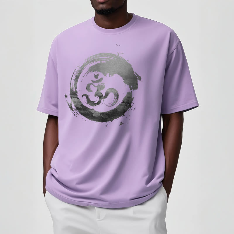 Buddha Stones Om Lotus Cotton Tee T-shirt - image 14