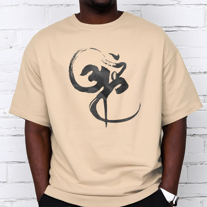 Buddha Stones Om Design Cotton Tee T-shirt - image 12