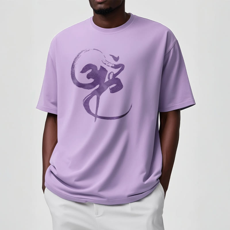 Buddha Stones Om Design Cotton Tee T-shirt - image 14