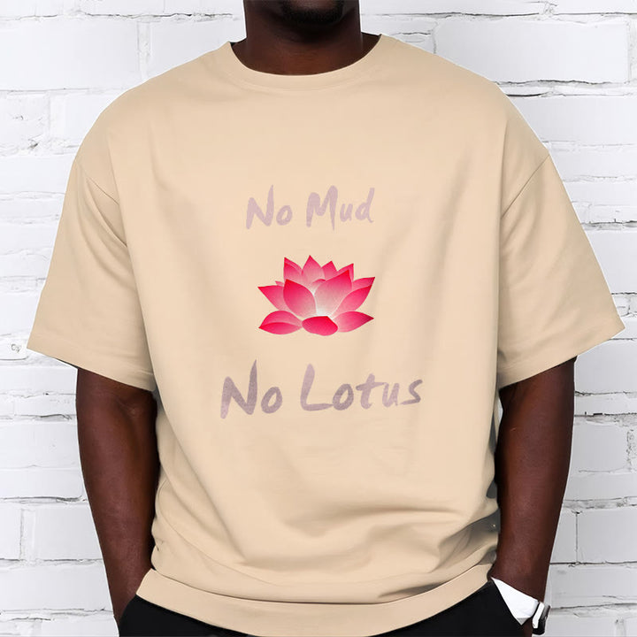 Buddha Stones No Mud No Lotus Cotton Tee T-shirt - image 11