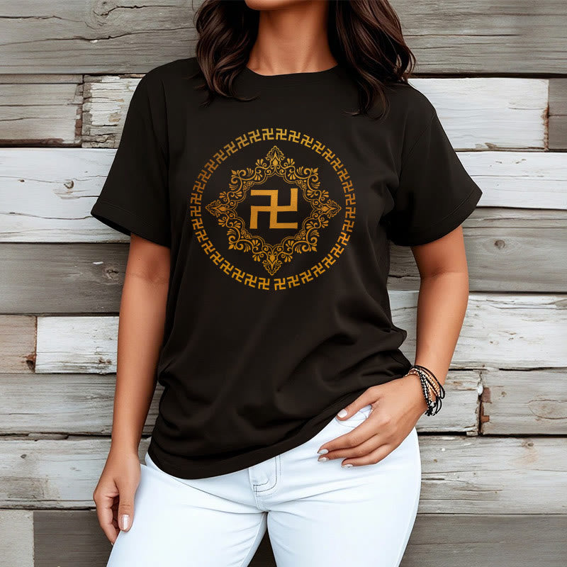Buddha Stones Swastika Tee T-shirt - image 7