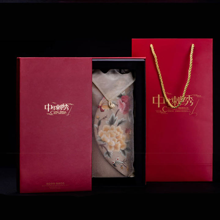 Buddha Stones Hydrangea Su Embroidery Wedding Shopping Wallet Purse Handbag Crossbody Bag - image 13