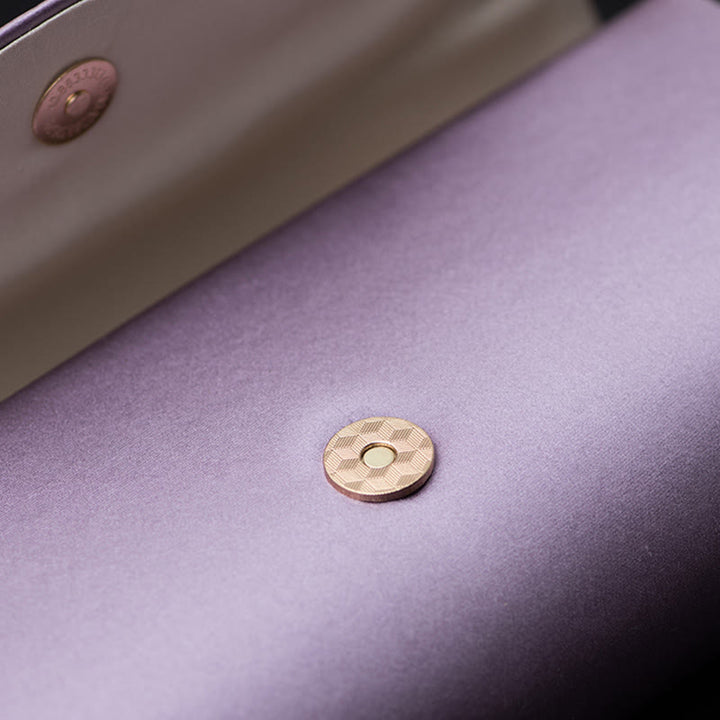 Buddha Stones Hydrangea Su Embroidery Wedding Shopping Wallet Purse Handbag Crossbody Bag - image 3