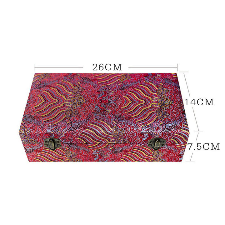 Buddha Stones Tulip Su Embroidery Wedding Shopping Purse Handbag Crossbody Bag - image 5