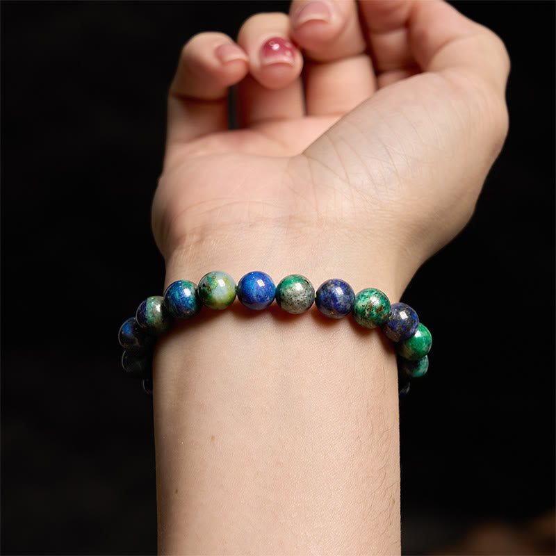 Buddha Stones Lazurite Lapis Lazuli Serenity Bracelet - image 3