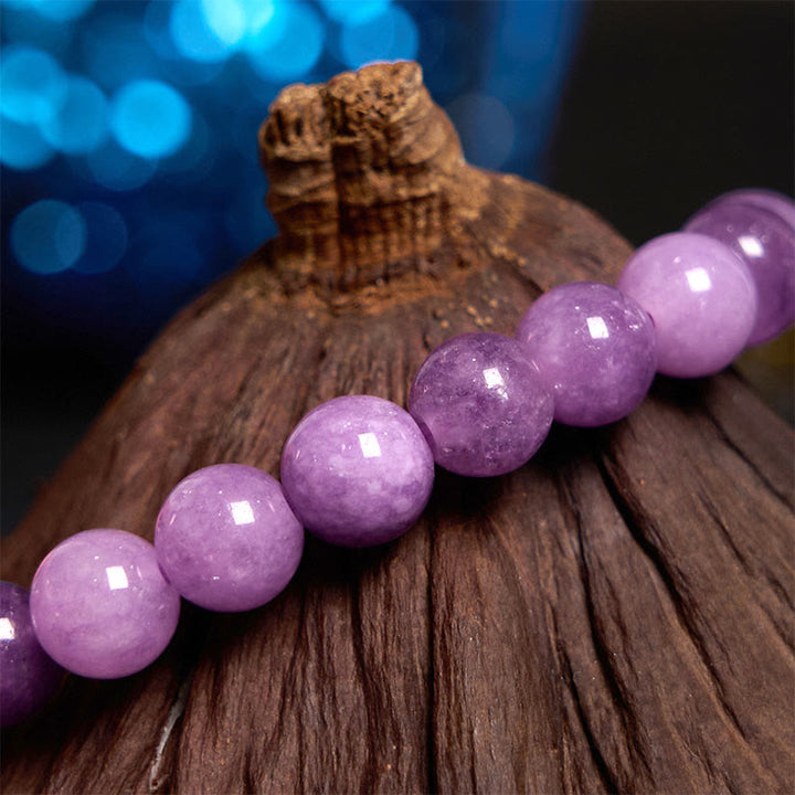 Buddha Stones Lepidolite Inner Peace Bracelet - image 3