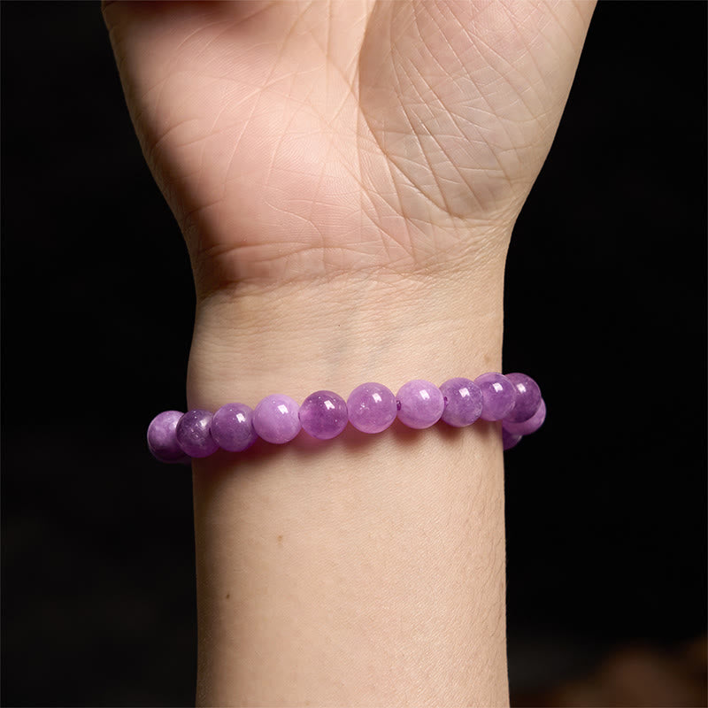 Buddha Stones Lepidolite Inner Peace Bracelet - image 4
