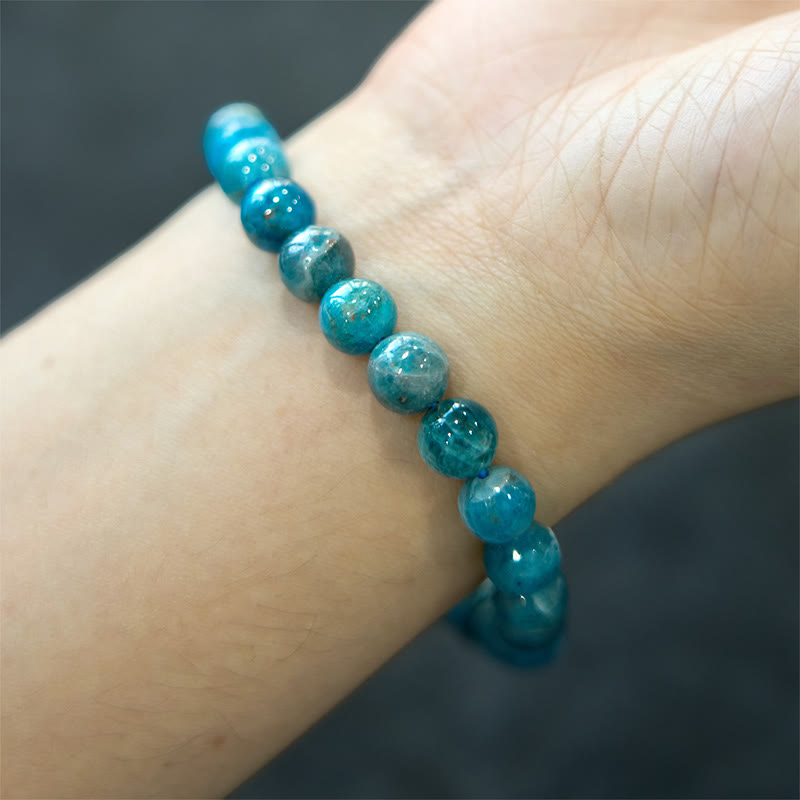 Buddha Stones Apatite Manifestation Bracelet - image 3