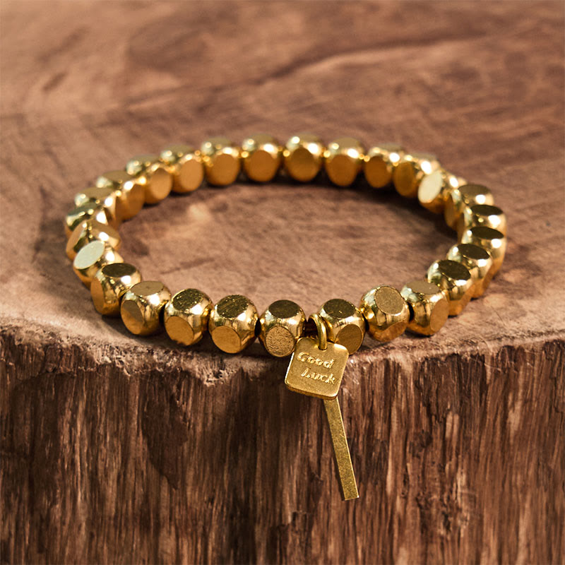 Buddha Stones Copper Good Luck Wealth Bracelet - image 17