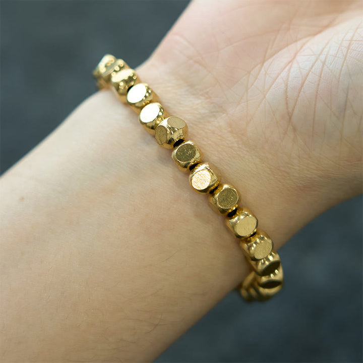 Buddha Stones Copper Good Luck Healing Bracelet - image 8