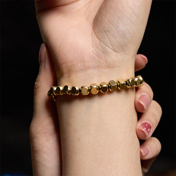 Buddha Stones Copper Good Luck Healing Bracelet - image 6