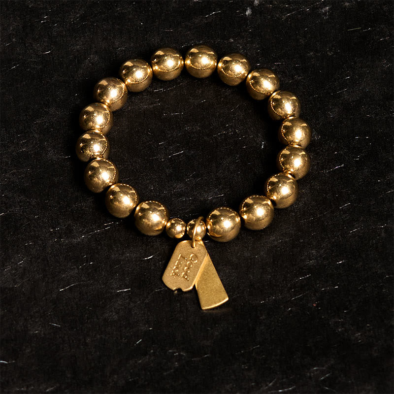 Buddha Stones Copper Healing Bracelet - image 1