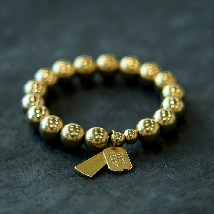 Buddha Stones Brass Copper Healing Bracelet - image 13