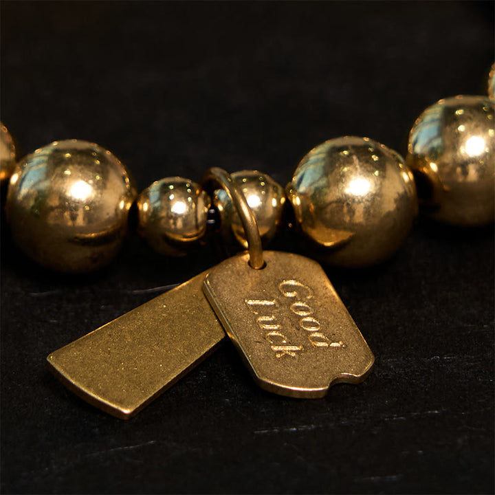 Buddha Stones Brass Copper Healing Bracelet - image 2