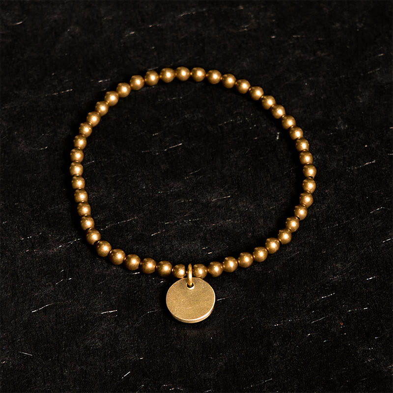 Buddha Stones Amekaji Brass Copper Balance Bracelet - image 1