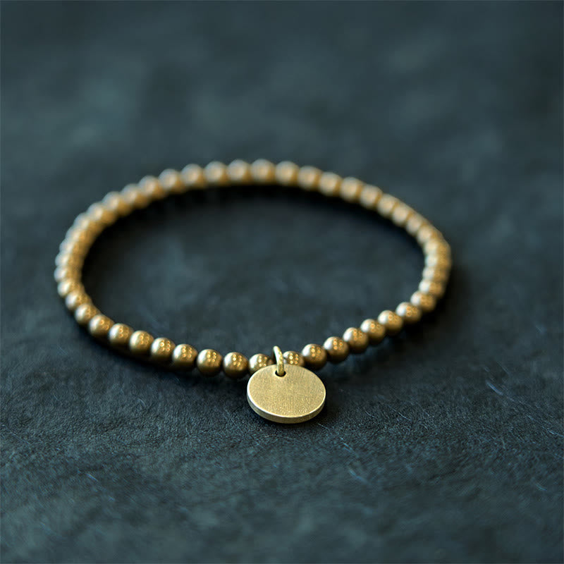 Buddha Stones Amekaji Brass Copper Balance Bracelet - image 8