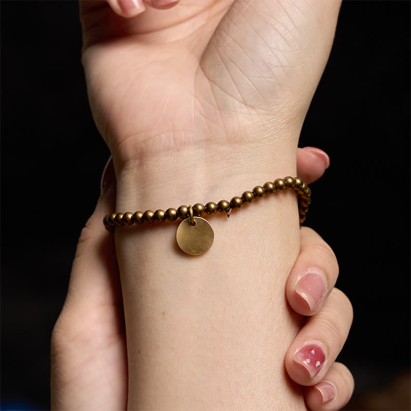 Buddha Stones Amekaji Copper Balance Bracelet - image 6