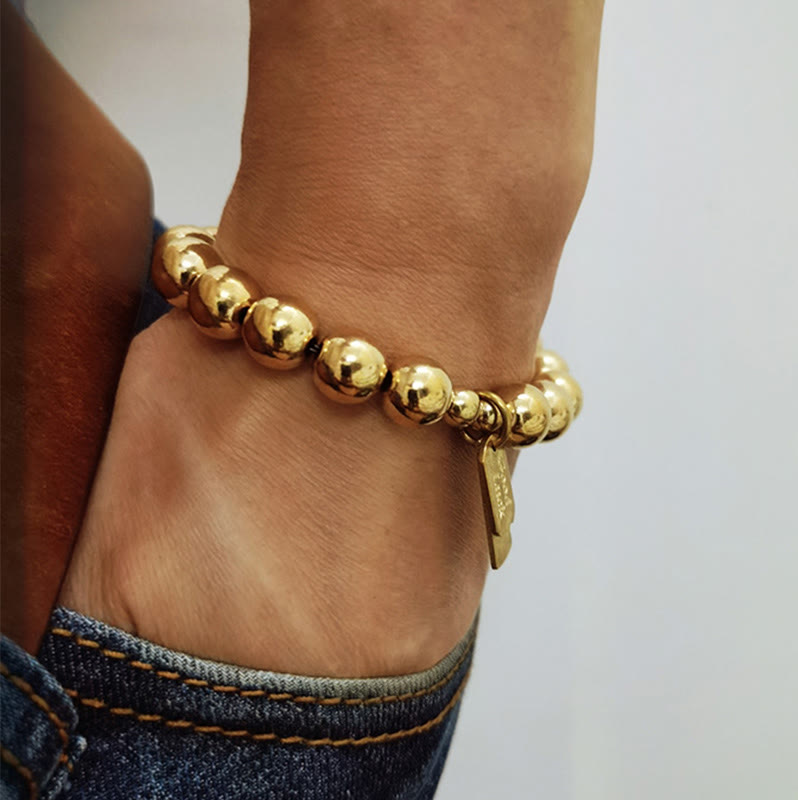 Buddha Stones Brass Copper Healing Bracelet - image 11